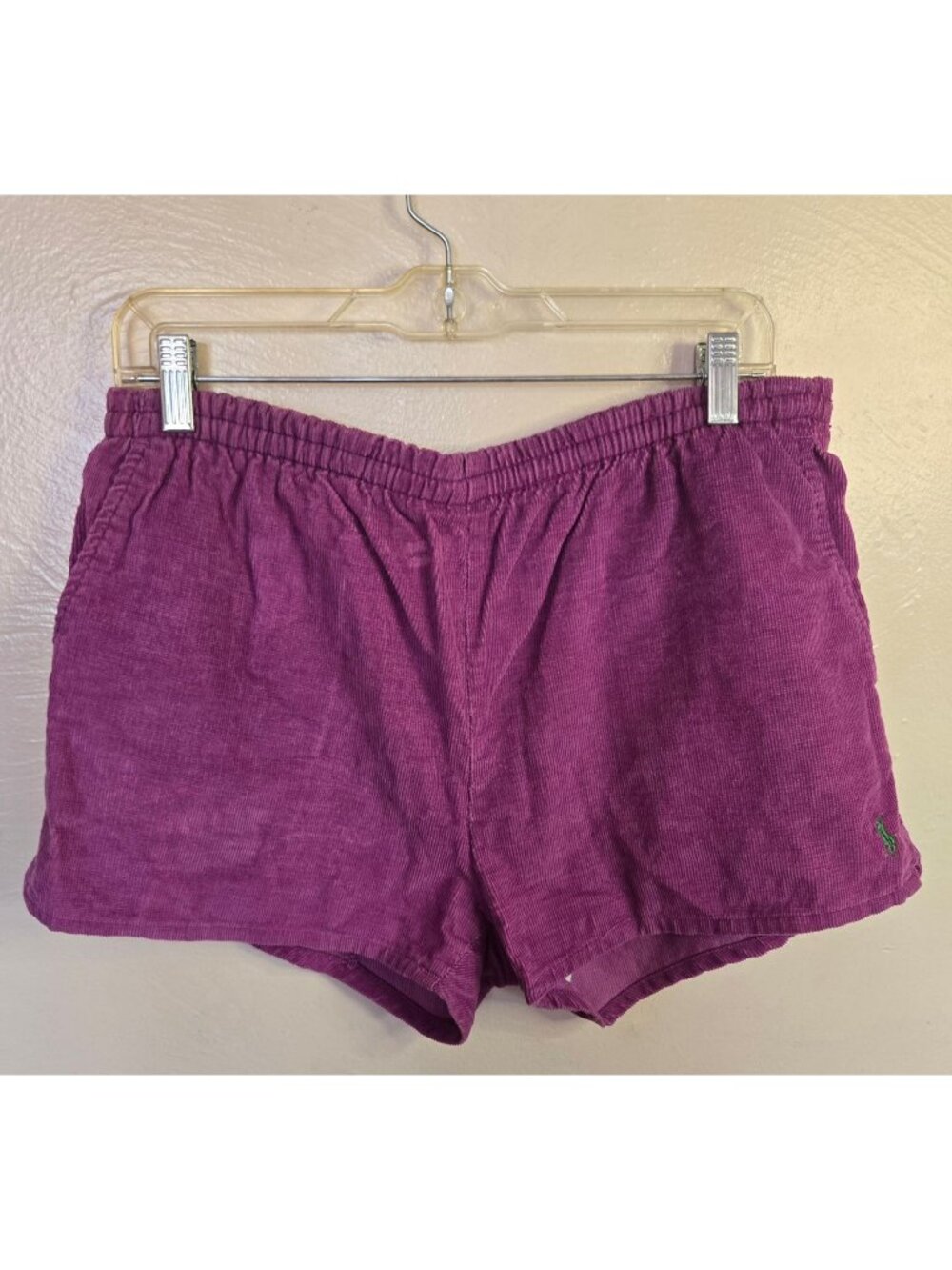 Vintage Polo Ralph Lauren Lightweight Corduroy Drawstring Shorts Size XL